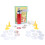 Red Biscuit Syringe Sugarcraft Mold Lightweight Easy Clean 11