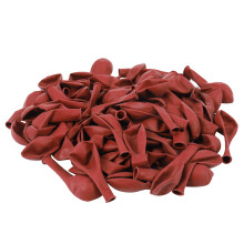 100Pcs Ruby Red Balloon Nouveau Brillant En Métal Perle Latex Ballons Chrome Couleurs Métalliques Ballons à Air de Mariage Décoration de Fête