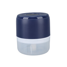 Mini Cordless Waterproof 100ml Electric Garlic Chopper, 5V USB Rechargeable Blue