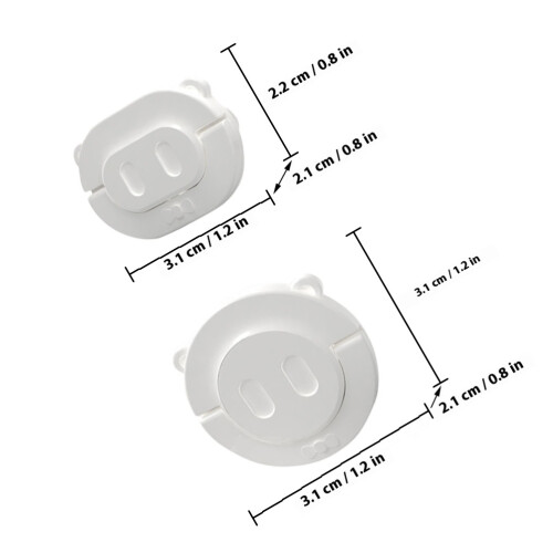 1 Set Outlet Plug Cover Baby Safety 1