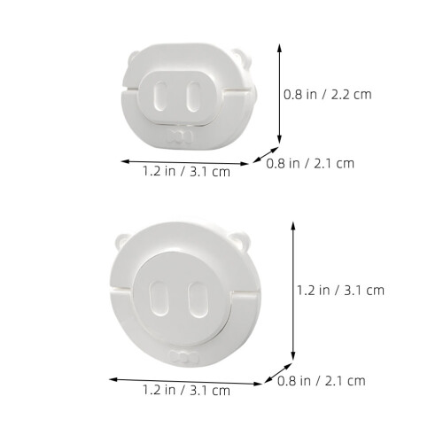 1 Set Outlet Plug Cover Baby Safety 2