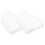 2Pcs Acrylic Corner Shelf Floating Wall Storage Shelf Display Speaker Organizer Bedroom Kitchen Storage Holder,Clear 1