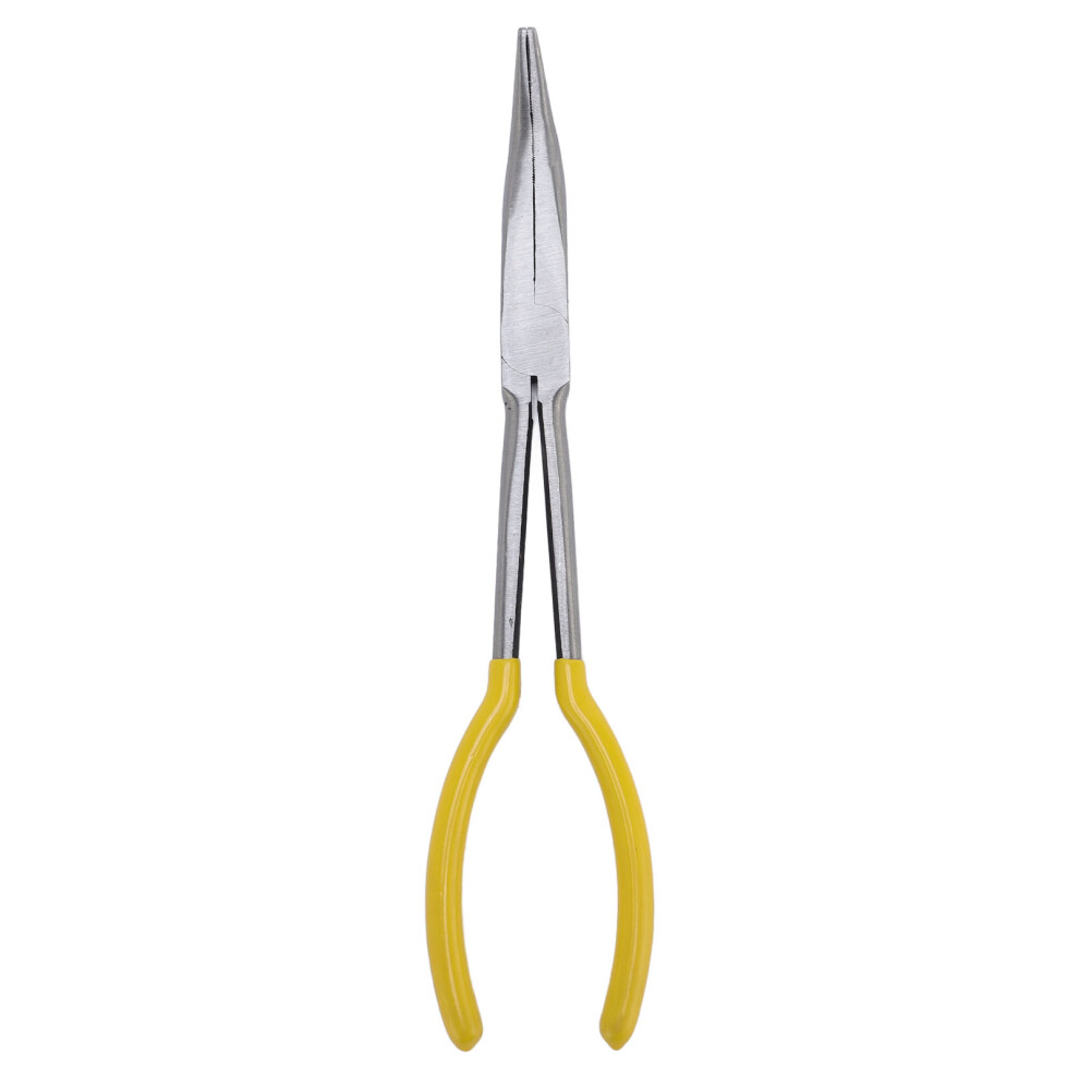 11 Inch Long Reach Needle Nose Pliers Â High Carbon Steel, 25 Angle 4011388818671