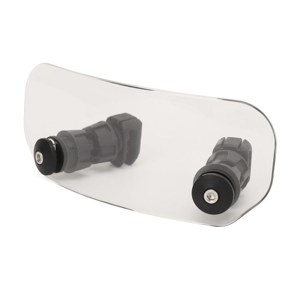 Adjustable Motorcycle Windscreen Wind Deflector For Universal Fit, Noise Reduction 7621388813858