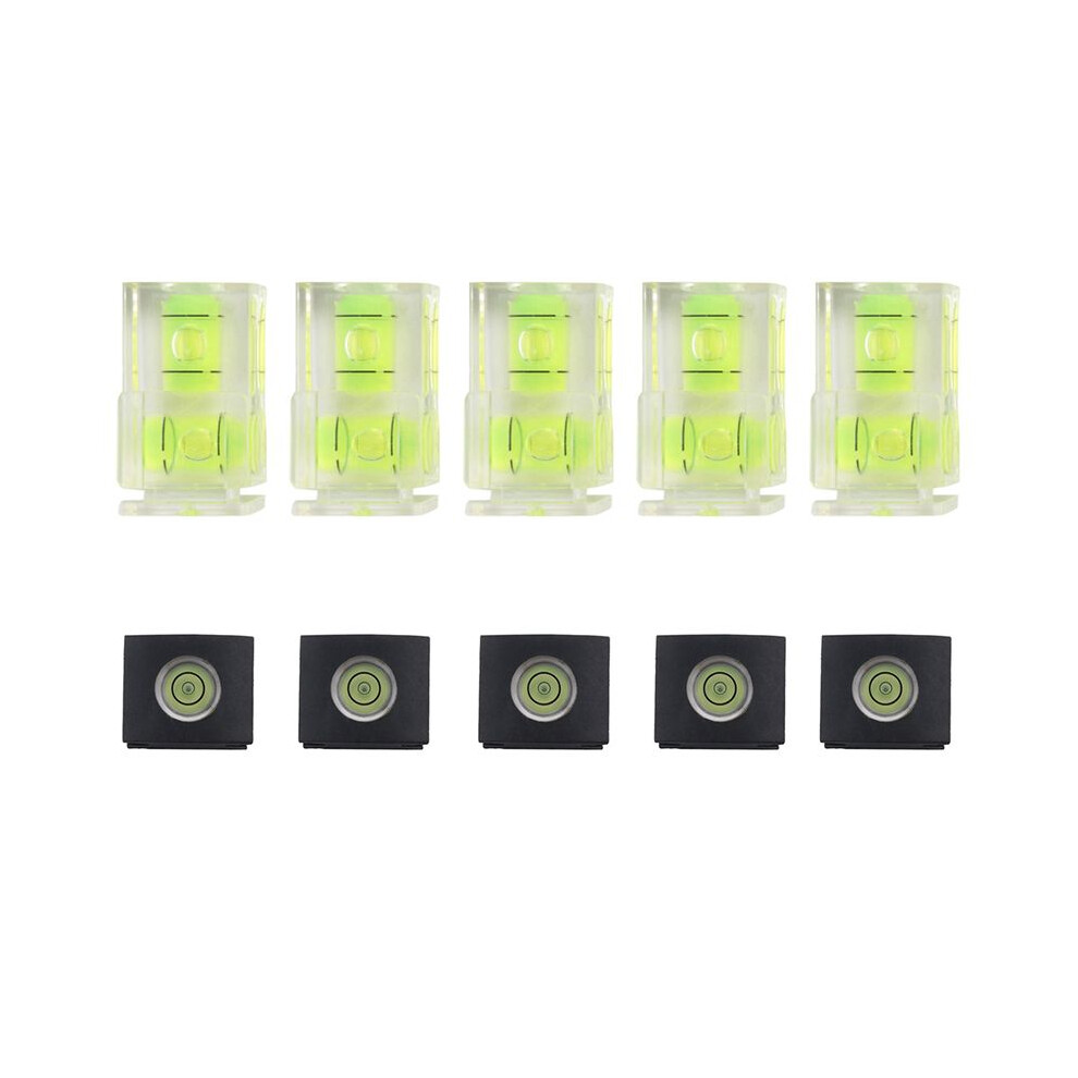 10 Pack Hot Shoe Level,Hot Shoe Bubble Level Camera Hot Shoe Cover 2 Axis Bubble Spirit Level For Dslr Film Camera 6031075374936