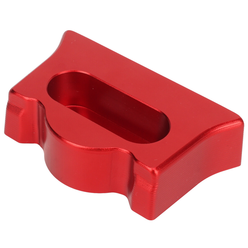 Aluminum Tailgate Latch Stopper For Wrangler Jl Jlu 2018-2023 Red 7901388813882