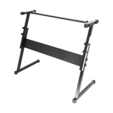 Adjustable Z Shaped Keyboard Stand, Double Braced Iron Piano Stand for Digital Piano Performance