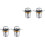 4 Pcs Strainer Basin Press-Type Plug Bathroom Deodorant Anti-Clogging 3