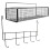 1 set durable multipurpose storage shelf organizer rack for bathroom 4