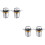 4 Pcs Strainer Basin Press-Type Plug Bathroom Deodorant Anti-Clogging 6