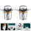 4 Pcs Strainer Basin Press-Type Plug Bathroom Deodorant Anti-Clogging 8