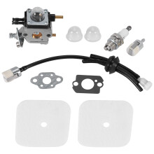 Kit Carburateur avec Filtre une Air pour Moteur Mantis une 2 Temps 7222 7222E 7222M 7225 7230 7234 7240 7920 7924 Motoculteur / Cultivateur