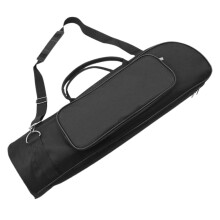 Professional Trumpet Case with Durable Oxford Exterior, Padded Protection and Shoulder Strap for Musicians
