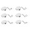 Locking Guitar Tuners 6 String Metal Tuning Pegs Stable Tuning Lock Quick String Change 1