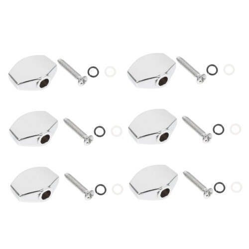 Locking Guitar Tuners 6 String Metal Tuning Pegs Stable Tuning Lock Quick String Change