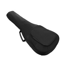 Waterproof 600D Ukulele Gig Bag with Thick Sponge Padding, Double Shoulder Straps for Concert Travel
