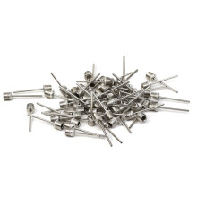 30 Pack Dual Port Ball Pump Needles for Football Basketball