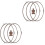2 Sets Microwave Turntable Holder Plate Ring 5