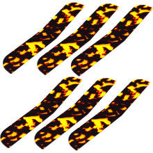 6pcs Erhu Corner Protectors Set, Impact‑Resistant Adhesive Pads for Erhu Instrument