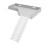 Hamster Cage Platform with Ladder, Plastic Climbing Toy, L Type 1