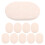 10pcs portable facial sponges multi-function exfoliating scrubbers 3