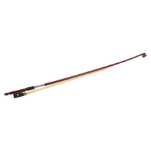 Half Size Violin Bow for Beginners, Wooden Stick with Natural Horsehair, Clear Powerful Tone