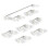 Mechanical Keyboard  Mx  Pcb Mounted  Stabilizer Clear Transparent Case 6.25U Modifier Key Stabiliser 1