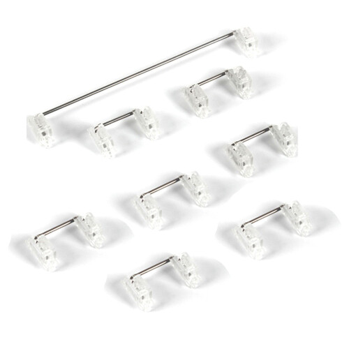 Mechanical Keyboard  Mx  Pcb Mounted  Stabilizer Clear Transparent Case 6.25U Modifier Key Stabiliser