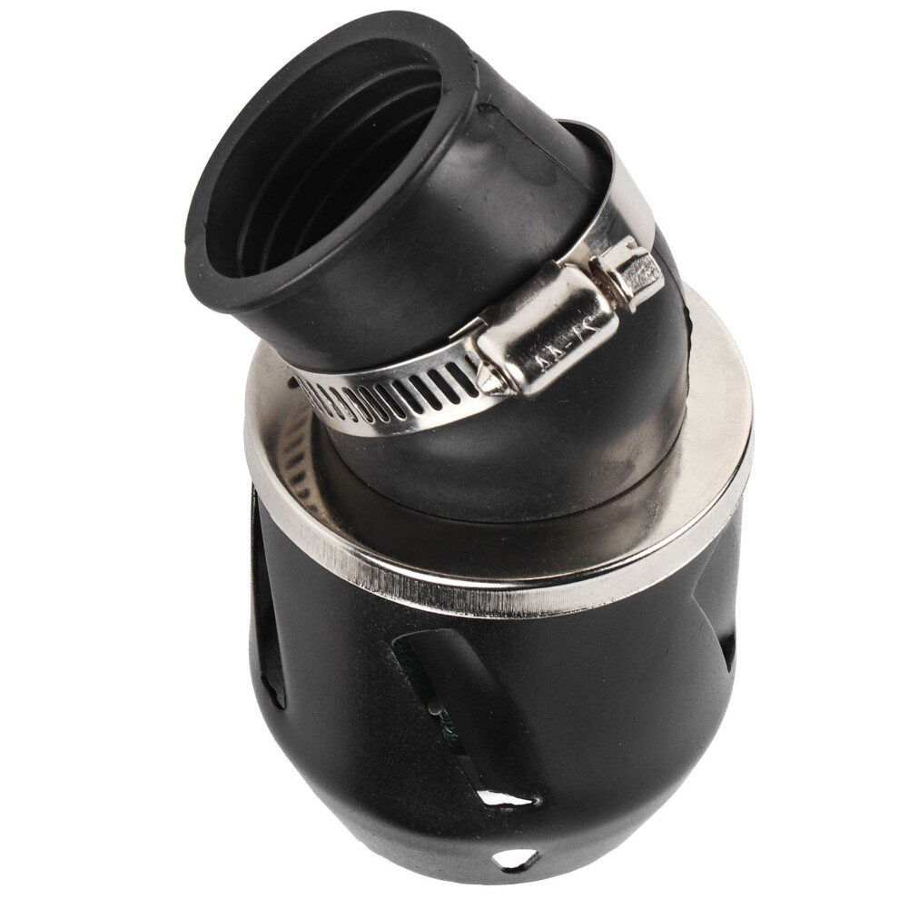 35Mm Bullet Air Filter Cleaner In For Motorcycle Atv Scooter Dirt Bike Black 8781392912516