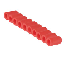 Silicone Drumstick Tips 10 Pack, Drumstick Silencers for Quiet Practice, Tip Covers and Protectors