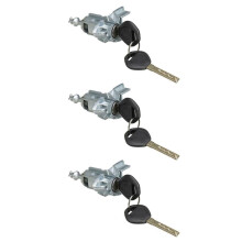3X for E53 X5 2000-2006 Left Driver Side Door Lock 5121 7 035 421 51217035421