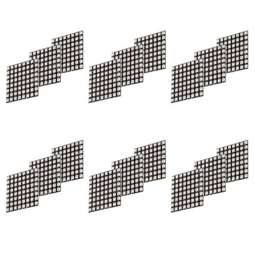 18 X U 64 LED Matrix Panel CJMCU-8X8 Module Compatible with for  and for Raspberry Pi
