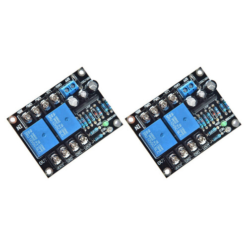 2X UPC1237  12-24V Dual Channel Speaker Protection Circuit Board Boot Mute Delay