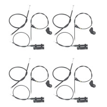 12PCS Engine Bowden Cable Hood Release Wire for E39 525I 530I 51238176595 51238190754 51238176596