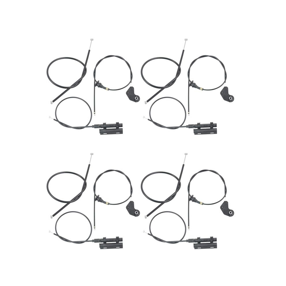 12Pcs Engine Bowden Cable Hood Release Wire For E39 525I 530I 51238176595 51238190754 51238176596 4714057983662
