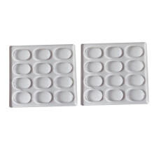2X Klare Polycarbonat Dacquoise Kuchen Form Ovale Dakovaz Macaron Form Kuchen Dekoration Werkzeug Backen Formen
