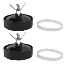 Piezas de Repuesto de Cuchilla Extractora de 7 Aletas para Exprimidor para Nutri Auto IQ BL482 BL642 (6 Piezas)
