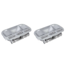 2X Przednie ŚWiatłO do Czytania Samochodu ŚWiatłO KopułY Lampa WewnęTrzna 6362N2 dla 308 408 3008 301 307 dla C3-XR C5/