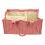 Faltbarer Baby-Windel-Organizer mit Griffen, Pink, Polyester 1