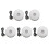 5X Display Turntable Base for Crystals Glass Art,LED Colored Rotating Crystal Display Base Stand with USB Cable 1