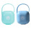2Pcs Pacifier Protective Box PP Storage Case for Baby Assorted Colors 2