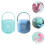 2Pcs Pacifier Protective Box PP Storage Case for Baby Assorted Colors 3