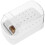 Nail Drill Bit Holder White Grinding Head Storage Box 6