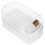 Nail Drill Bit Holder White Grinding Head Storage Box 7