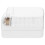Nail Drill Bit Holder White Grinding Head Storage Box 8