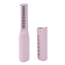Pinza per capelli mini ricaricabile, 2000mAh, 3 temperature, 4x19cm, viola