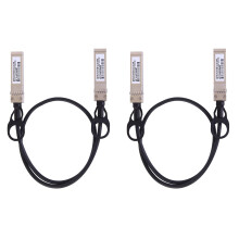 2X 10G SFP + Kabel Twinax, Kabel Miedziany PodłąCzany BezpośRednio (DAC) Pasywny Kabel 10GBASE SFP (0,5 M)