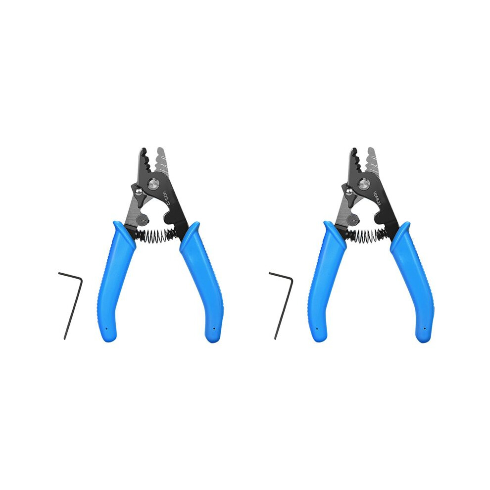 2X Vcfs-33 Three-Port Fiber Stripping Pliers Ftth Tools Fiber Optical Wire Stripper 4713278359805