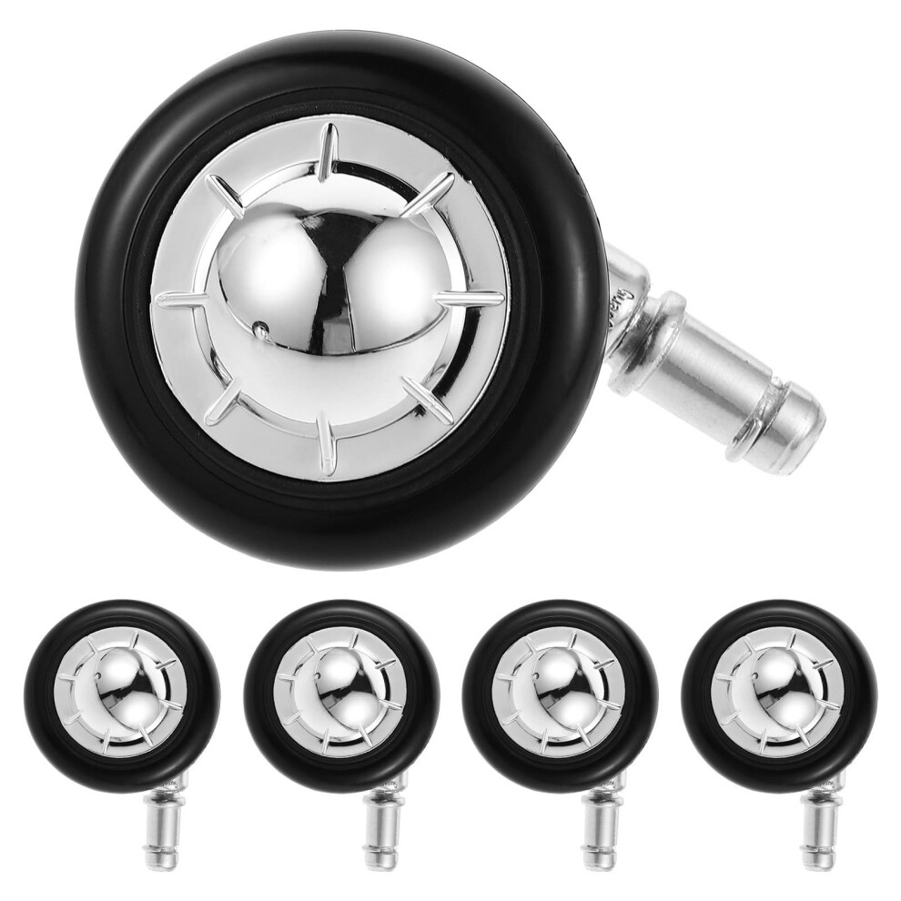 5Pcs Office Chair Wheels Replacement Set, Smooth Silent Gliding Casters For Hardwood Floors 9073542223405