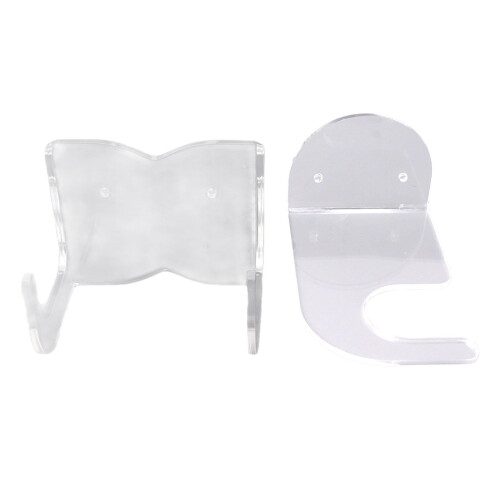 Electric Guitar Wall Mount Clear Acrylic Hanger Secure Support SpaceSaving Display Holder 2